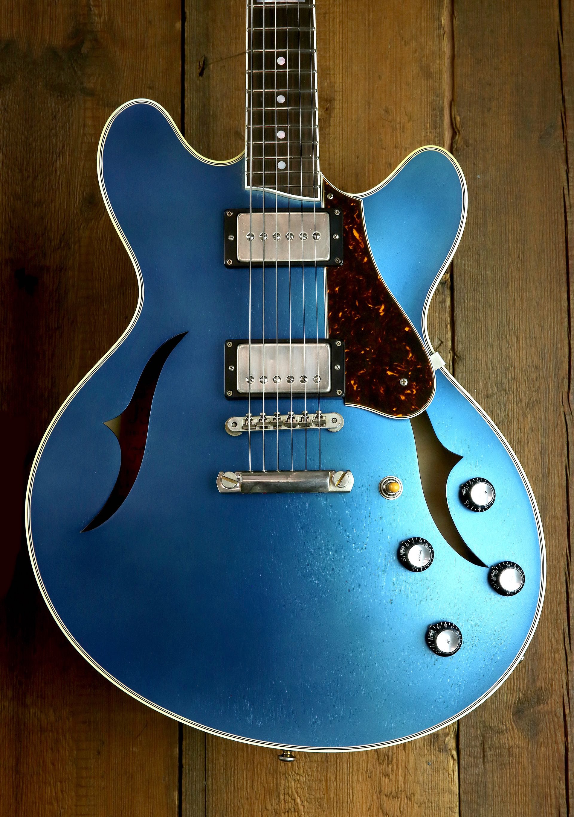 Semi hollow cheap electric guitar